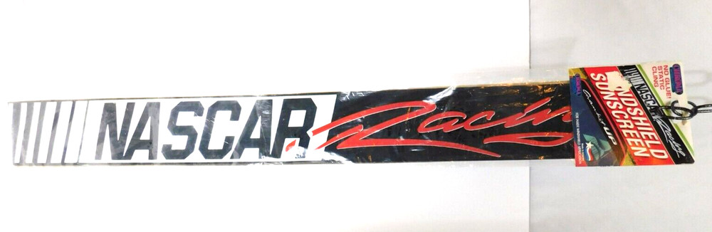 Chroma Nascar Racing Windshield Sunscreen NEW Vintage