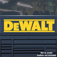 DEWALT Tools Vinyl Decal – Tool box, Drill, Impact, Saw, Sticker, Truck. Car