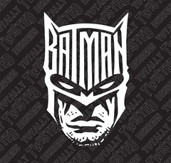 Batman Name Face vinyl decal sticker Car Truck DC Comic Dark knight