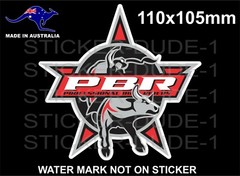 PBR PROFESSIONAL BULL RIDERS STICKER