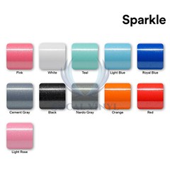 Sparkle Royal Blue Gloss Glitter Auto Car Vinyl Wrap Sticker Decal Sheet Film