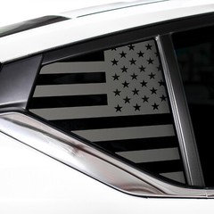 Fits Nissan Altima 2019 – 2023 Quarter Window American Flag Vinyl Decal Sticker
