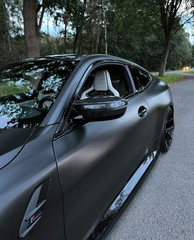Premium Matte Black Vinyl Wrap Car Auto Sticker Film Decal Bubble Free Sheet USA