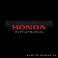 Power of Dreams Decal Sticker Vtec Type R CTR ITR Accord Honda 2 colors Pair