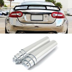 Chrome Mirror Vinyl Film Wrap Sticker Decal Stretchable Reflective Super Gloss