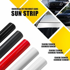 Sun Visor Strip Windshield Banner Vinyl Long Lasting Premium Blank Decal 150cm