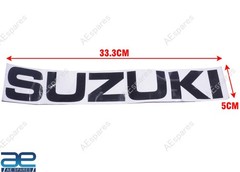 Tailgate Sticker Decal Black Radium Compatible With Suzuki Samurai 86-95 @US