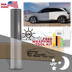 Paint Protection PPF UV Clear To Smoke Black Headlight Taillight Fog Tint Film
