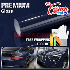 TPU Color Gloss Midnight Blue PPF Paint Protection Film Dry Wet Apply Vinyl Wrap