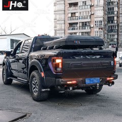 8PCS Purple Carbon Fiber Look Graphic Decals For 22-26 Ford F-150 Raptor Vinyl