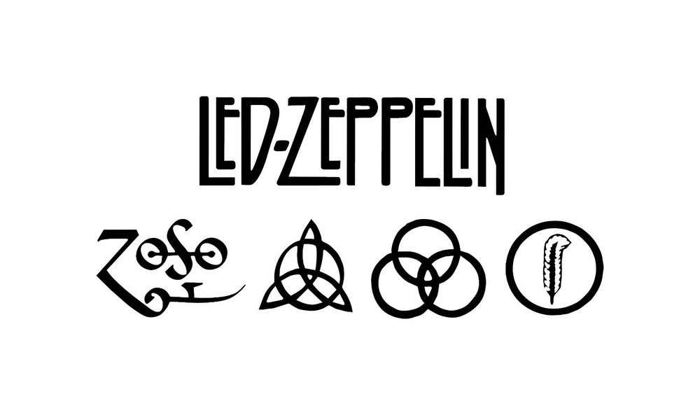LED ZEPPELIN Band Decal Sticker USA Seller