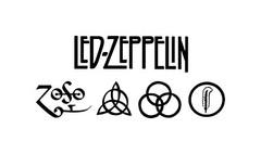 LED ZEPPELIN Band Decal Sticker USA Seller