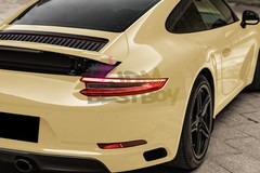ESSMO PET Super Gloss Cloudy Yellow Vehicle Vinyl Wrap Decal Sheet Like Paint
