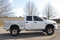 Distressed American Flag Pickup Tailgate Bed Side Truck Vinyl Decal Graphic USA