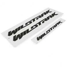 Set Black Side Rear Sticker Decal For Ford Ranger Wildtrak 4×4 2018 2020