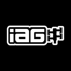 IAG Performance Logo 20″ Die Cut Sticker – Sold Individually