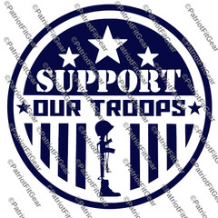 Support Our Troops,Navy,Army,USAF,USCG,Military,Stickers,USA,Vinyl Decal