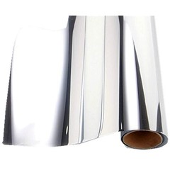 Redodeco SelfAdhesive Reflective Chrome Silver Vinyl Wrap Sticker Decal Film …