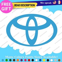 Fits Toyota Logo Vinyl JDM Decals GT 86 FRS BRZ Stickers Drift Tuning Door Japan