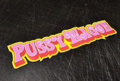 Pussy Wagon Sticker Decal Funny Vinyl Car Bumper Kill Bill Jdm Stance 8”