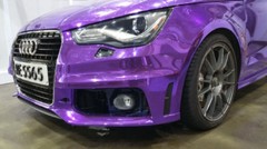 24″ x 60″ Purple Chrome Mirror Vinyl Film Wrap Sticker Stretchable 2ft x 5ft