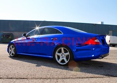 Supercast Easy Stretch Chrome Royal Blue Vinyl Wrap Bubble Free Sticker Decal