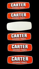 6 Carter Performance Products Decal Sticker Auto Vehicle Parts 152-809 New NOS
