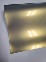 Gloss Champagne Gold Gray Chameleon Flip Vinyl Car Wrap Decal Sticker Film Roll