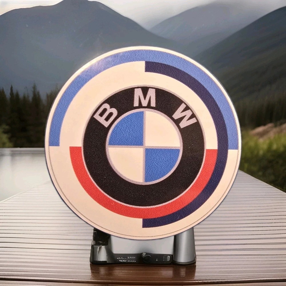 BMW 50 Years Vehicle Car Motorcycle Sticker Decal Window, Laptop, Toolbox 3.5″