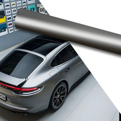 Car Auto Sticker Film Genuine Metal Silver Vinyl Wrap Decal Bubble Free Sheet
