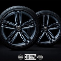 Ford Decals | 4pcs Set Wheel Cap Stickers | Custom Made Rim Emblems