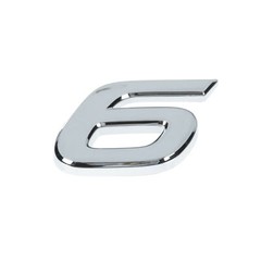 NEW OEM 2014-2016 Mazda6 “6” Trunk Lid Emblem Badge GHK1-51-721 Genuine