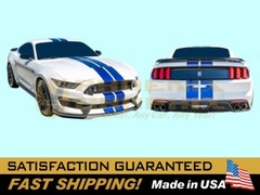 2015-22 Mustang Shelby GT350/R(15-22) GT500(20-22) 2-Color Stripe Decals (15.5″)