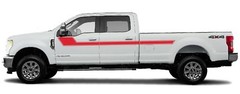 Short Hockey 3M Vinyl Graphic Decal 2017 2018 Ford F250 Super Duty Crew Long Bed