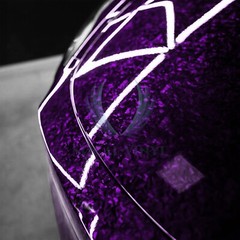 ESSMO PET Marble Forged Gloss Carbon Fiber Royal Purple Vehicle Vinyl Wrap Decal