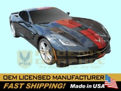 2014 2015 2016 2017 2018 2019 Corvette C7 Full Length Racing StripeDecal NON-Z06