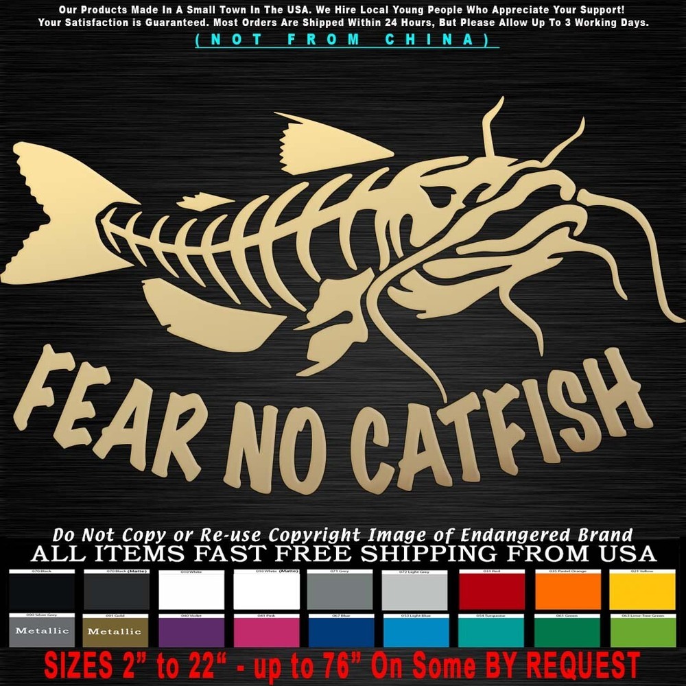 Catfish Fear No Catfish Look Right