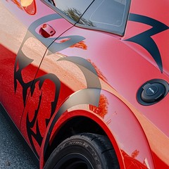 XL Hellcat Decal Both Sides Dodge Charger Challenger | Vinyl Sticker Pair