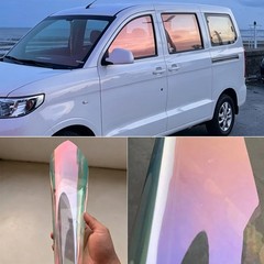 99% UV Chameleon Red Car Side Window Tint Film 75% VLT Car Window Film 20″×118″