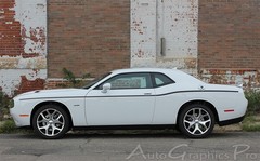 FOR 2011-2023 Dodge Challenger SXT SIDE STRIPE Body Decal Vinyl Graphics