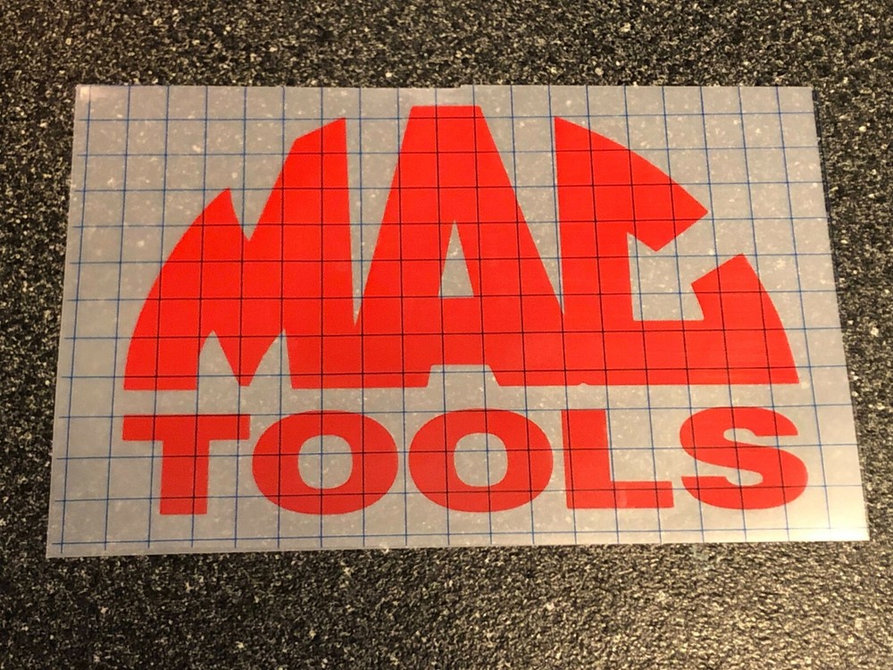 Mac Tools Logo Vinyl Sticker Decal 8″ 12″ 16″