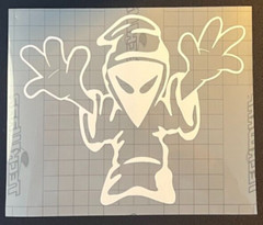 judgement day ghost phantom car decal sticker 90s hardcore music rave