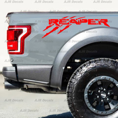 Reaper Scratches Decals Fits Ford Bedside Truck Sticker Vinyl in 6 colors