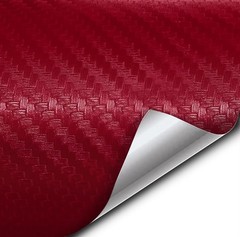 HURRY! VViViD RED Carbon Fiber Car Wrap Vinyl Roll w/ Air Release (50ft x 5ft)