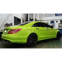 Avery Dennison SW900 Supreme Gloss Lime Green Vinyl Car Wrap Film | 731-O