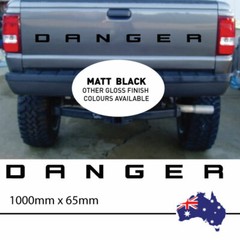 RANGER Tailgate Decal sticker DANGER STICKER DECAL FOR FORD RANGER TAILGATE 4X4