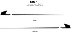 Shift Body Hockey Side Vinyl Stripes Graphics Decals 3M Pro 2010-2013 Camaro