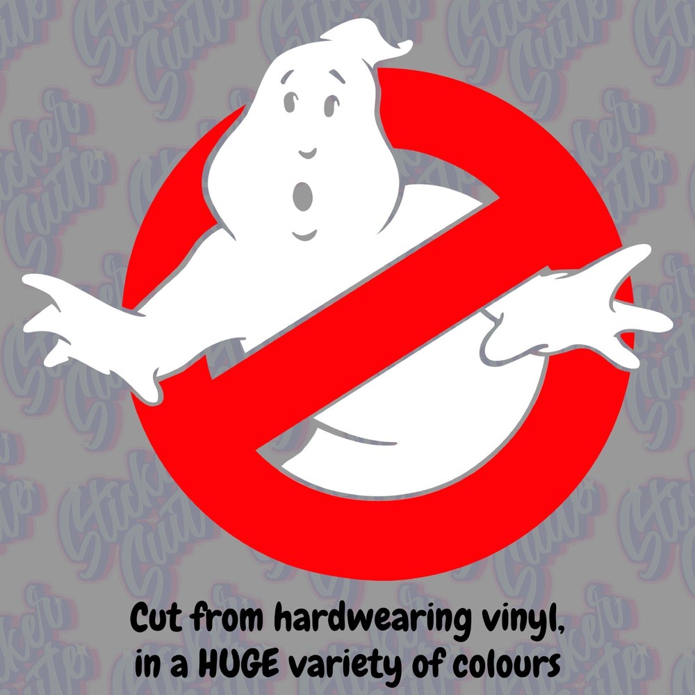 Ghostbusters Decal – Choose Your Size and Colour!