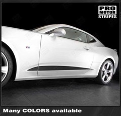 Chevrolet Camaro 2016-2023 Door/Upper Rocker Panel Side Stripes (Choose Color)