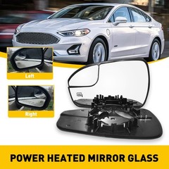 1/2Set Fit Ford Left 2013-2020 Fusion Driver Right Rear Passenger Mirror Glass H